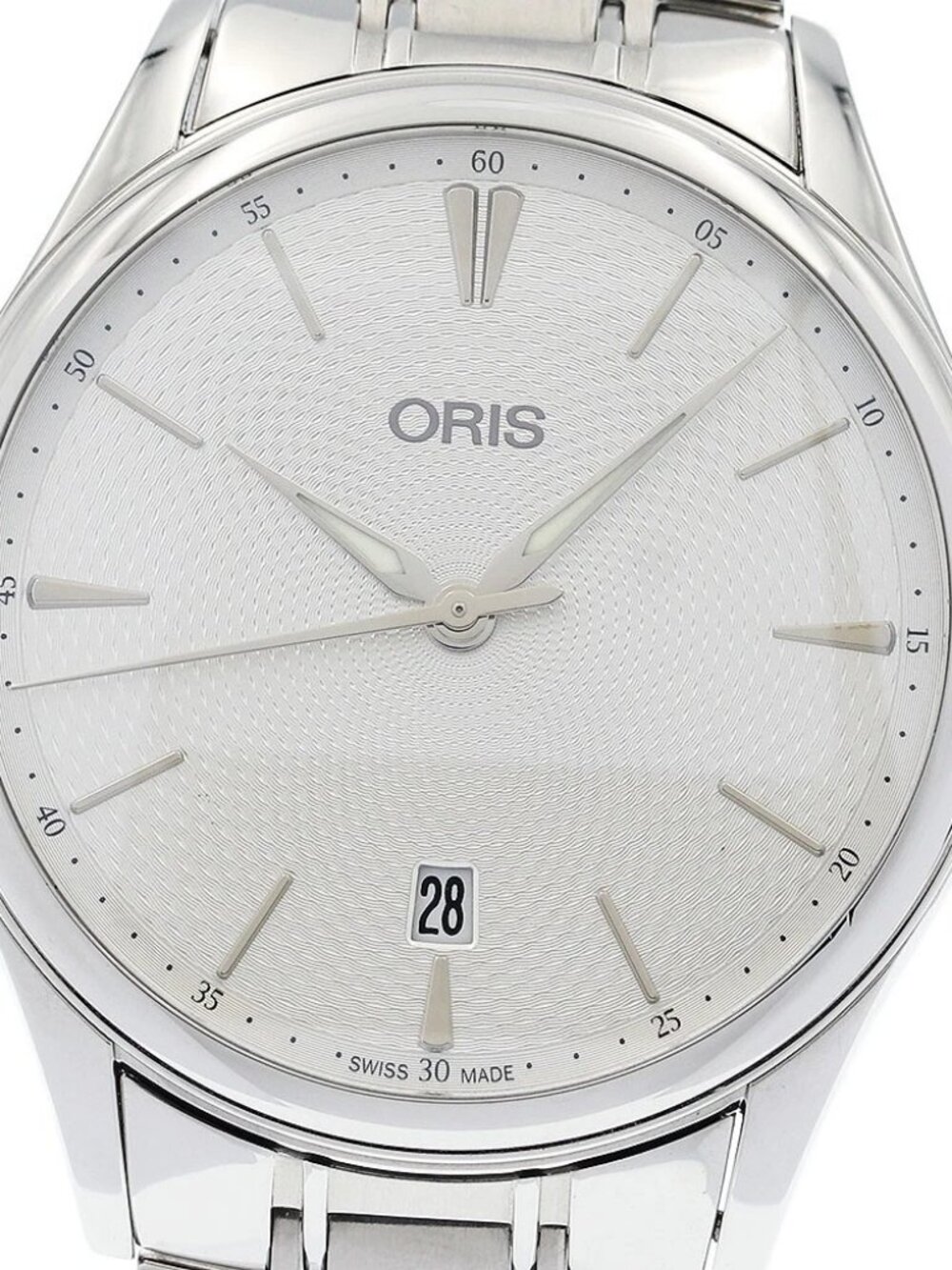 ORIS Artelier 01 733 7721 4051 Date Silver Dial Automatic Men's Watch_947502